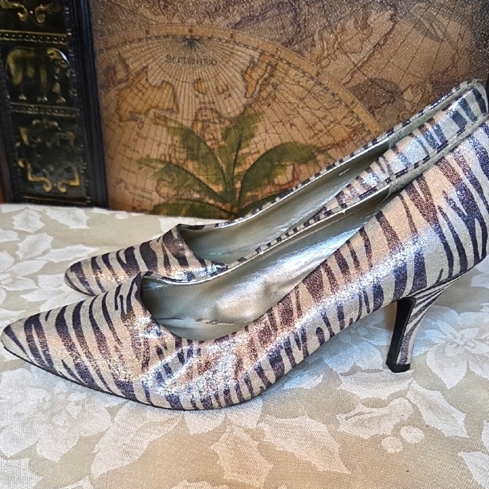 Maurices Zebra Print Heels